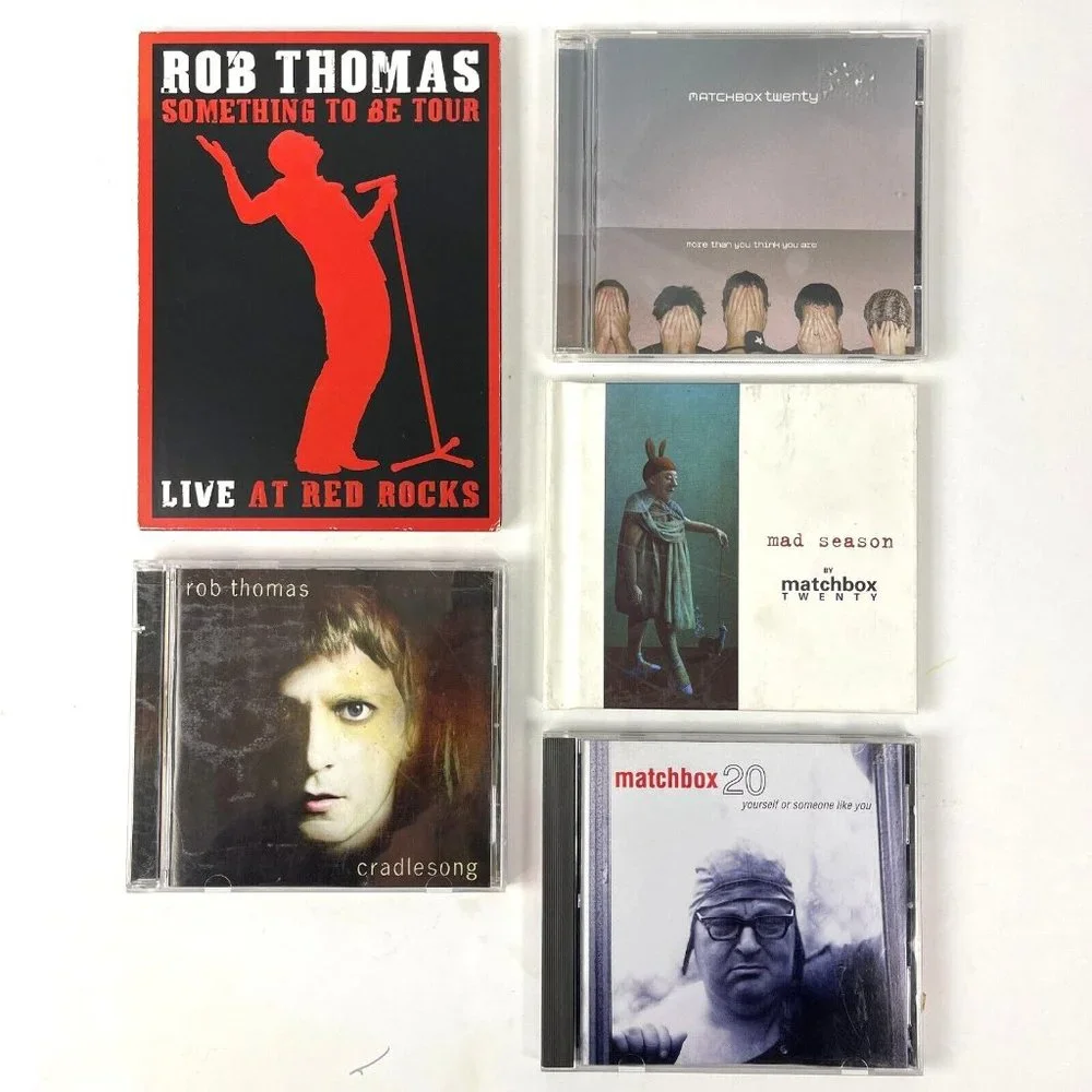 Matchbox 20 Twenty Rob Thomas 5 CD Live DVD Lot Yourself Mad Season Cradlesong - Picture 10 of 10